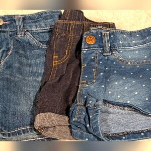 Girl's Jeans Shorts (3)  size 4T
